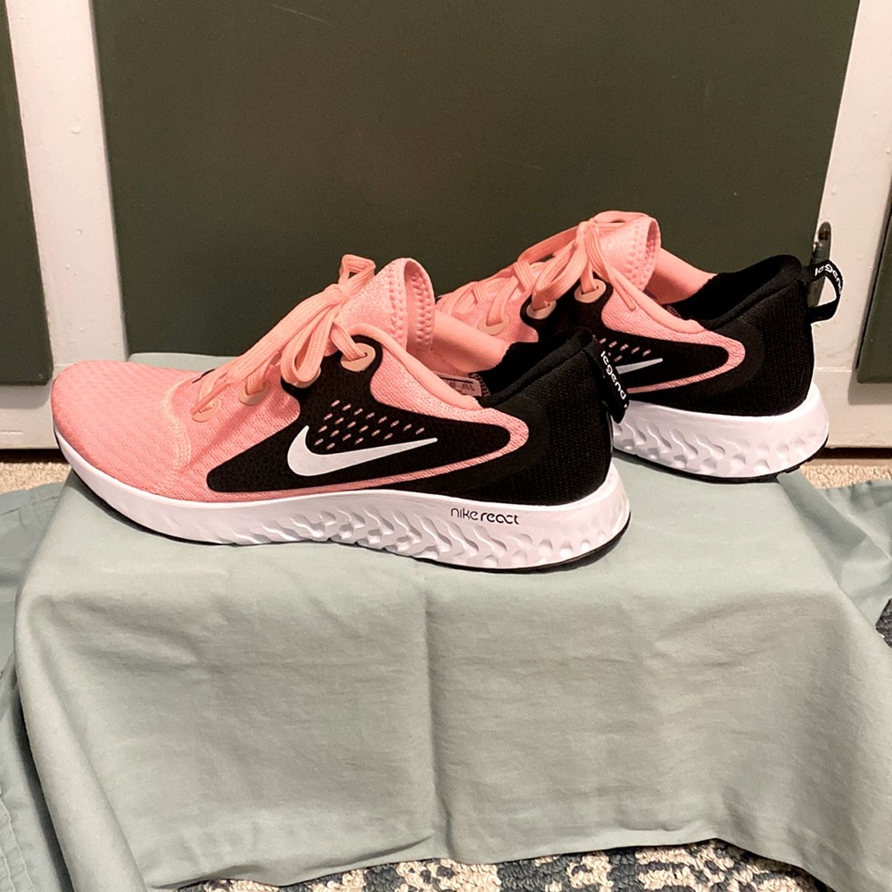 Nike React Women’s Pink and Black Running Shoes